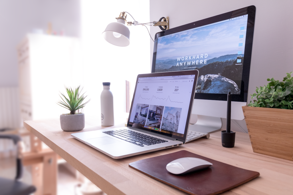 AI writing tools content creation laptop